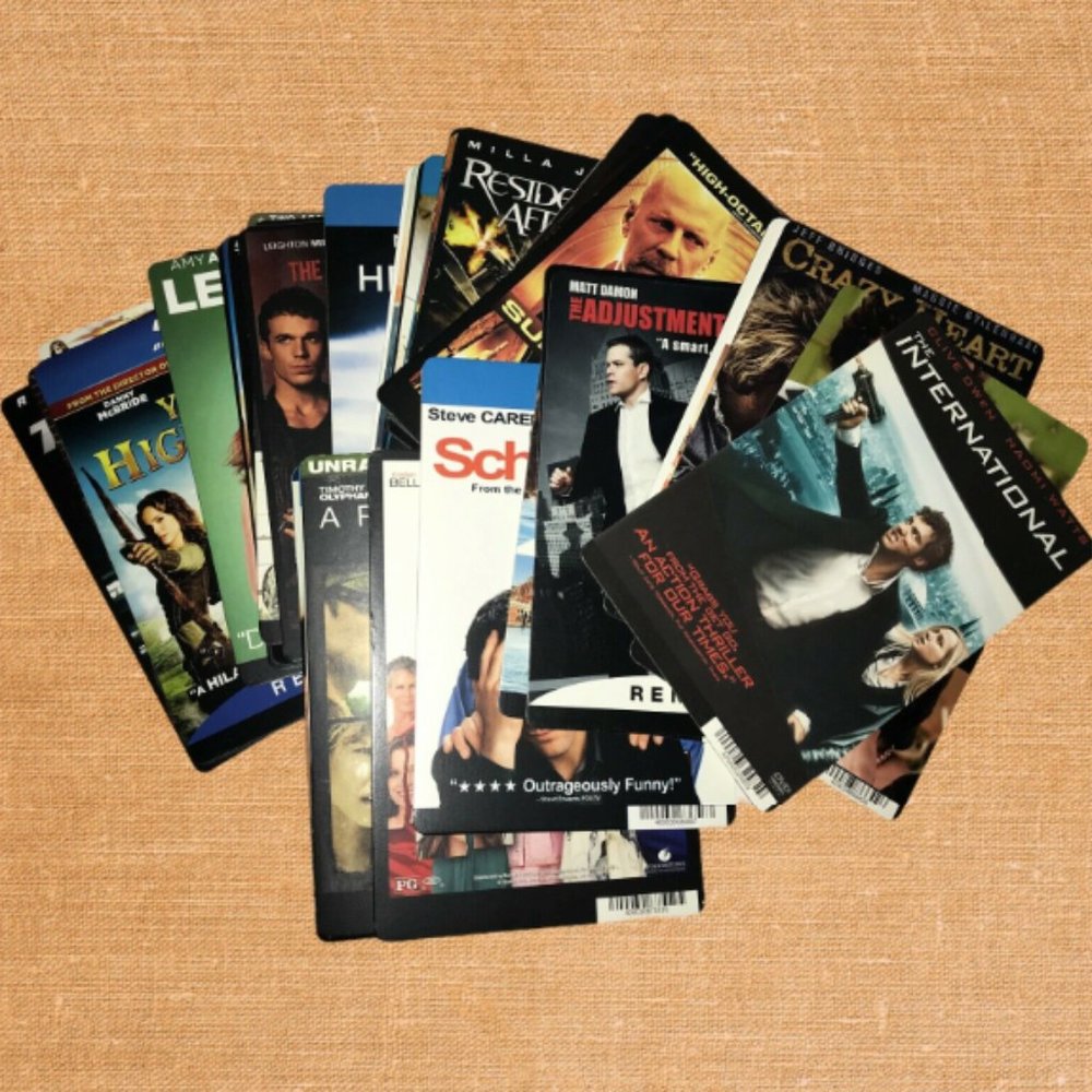 Historic Lots of Blockbuster Video Card Stocks